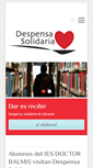 Mobile Screenshot of despensasolidaria.org